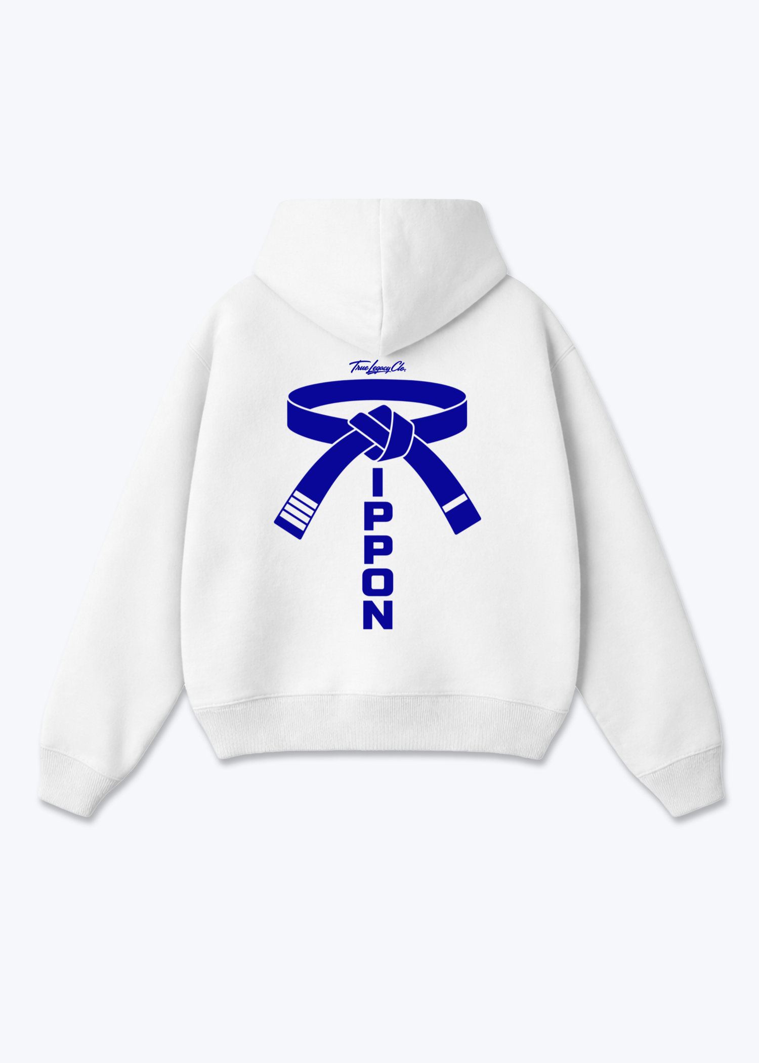 IPPON - Oversized Hoodie - White Back (Designed)