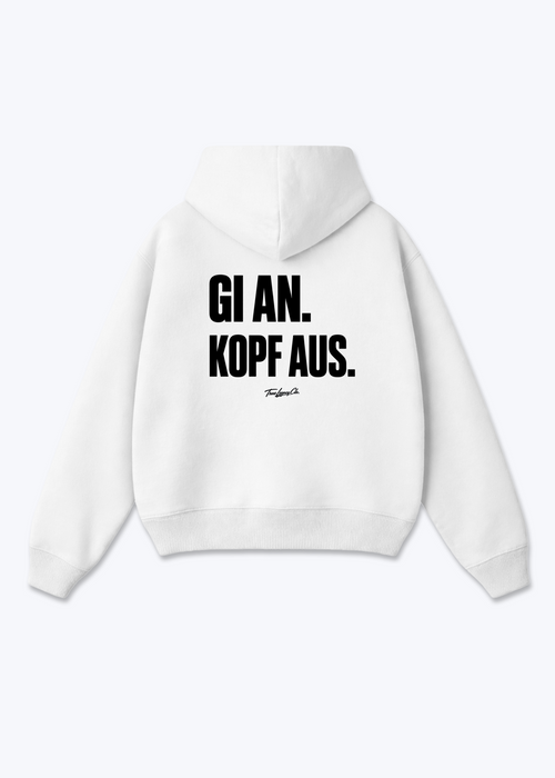 GI AN - Oversized Hoodie - White Back (Designed)