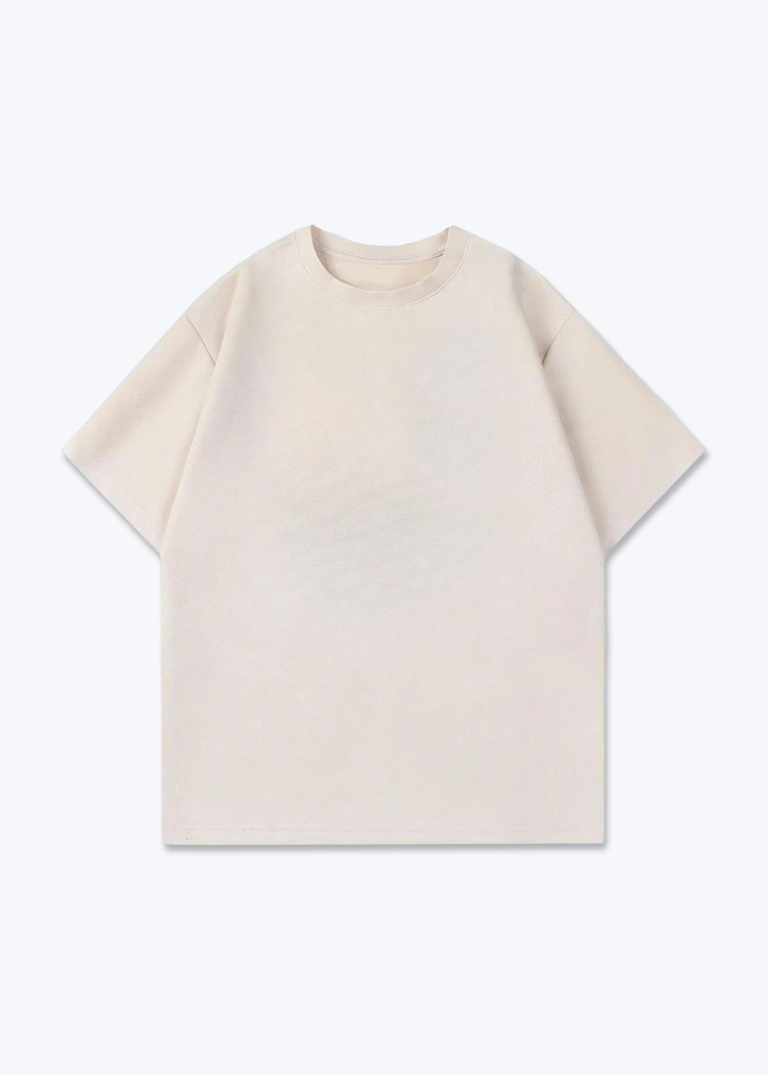 IPPON ONLY - Oversized Shirt - Beige Front (Designed)