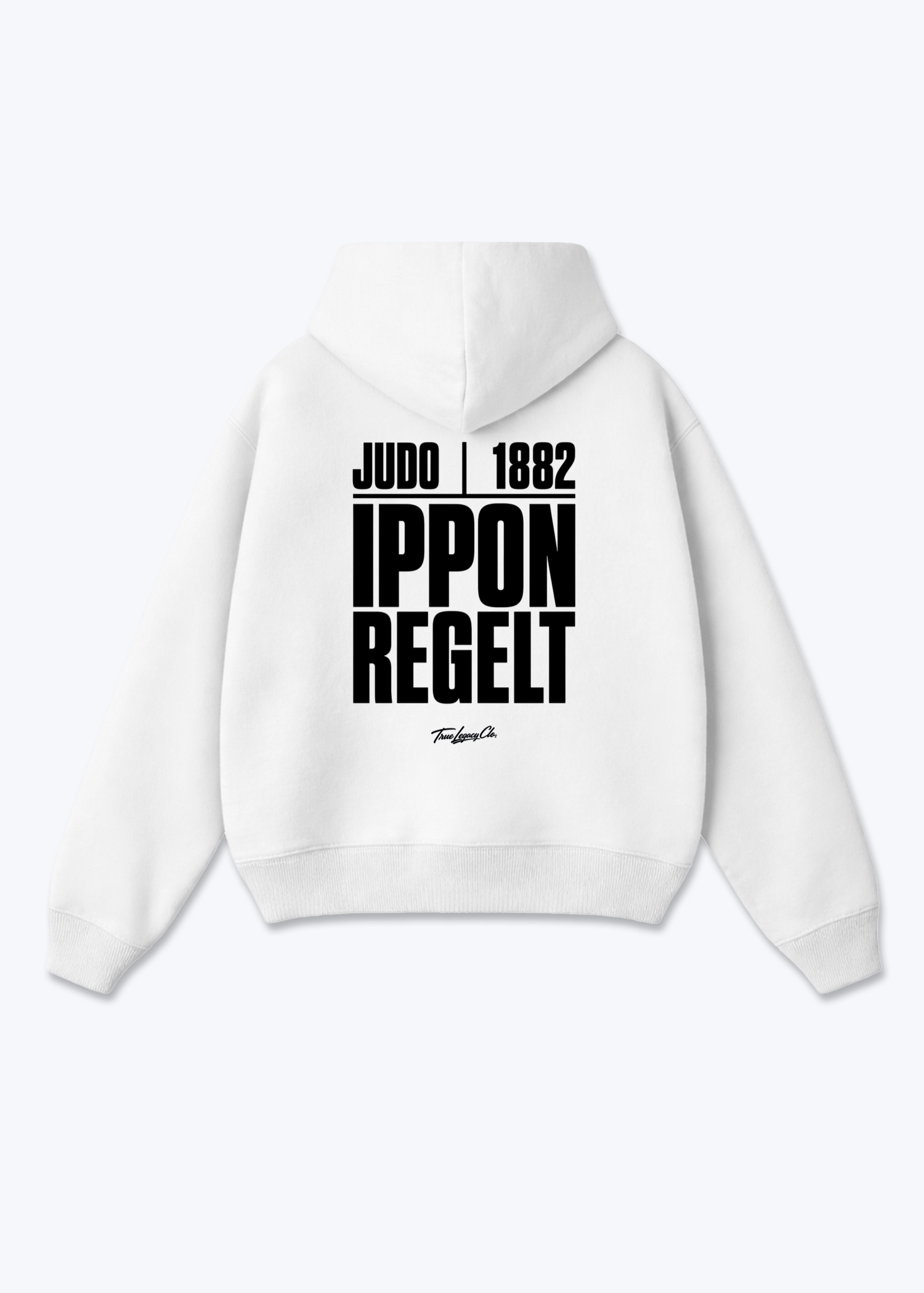 IPPON REGELT. | 1882 - Oversized Hoodie - White Back (Designed)