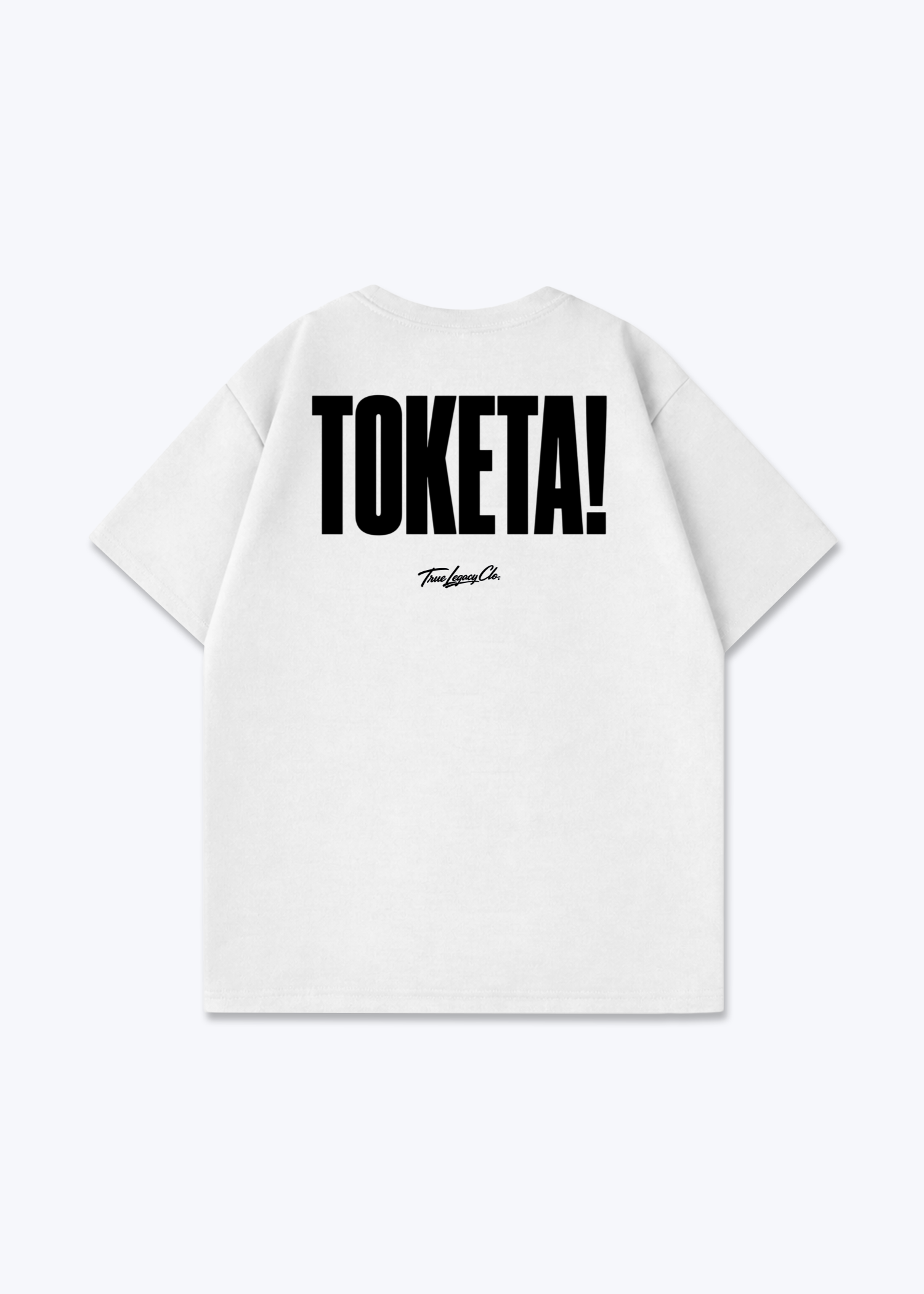 TOKETA - Oversized Shirt - White Back (Designed)