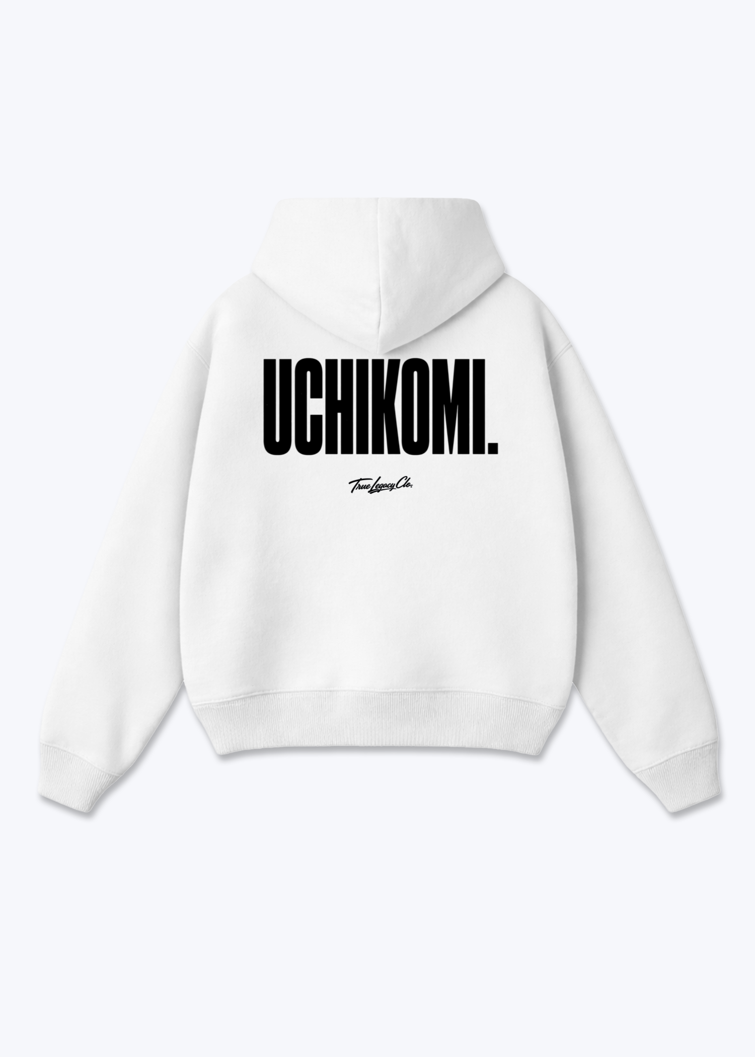 UCHIKOMI - Oversized Hoodie - White Back (Designed)
