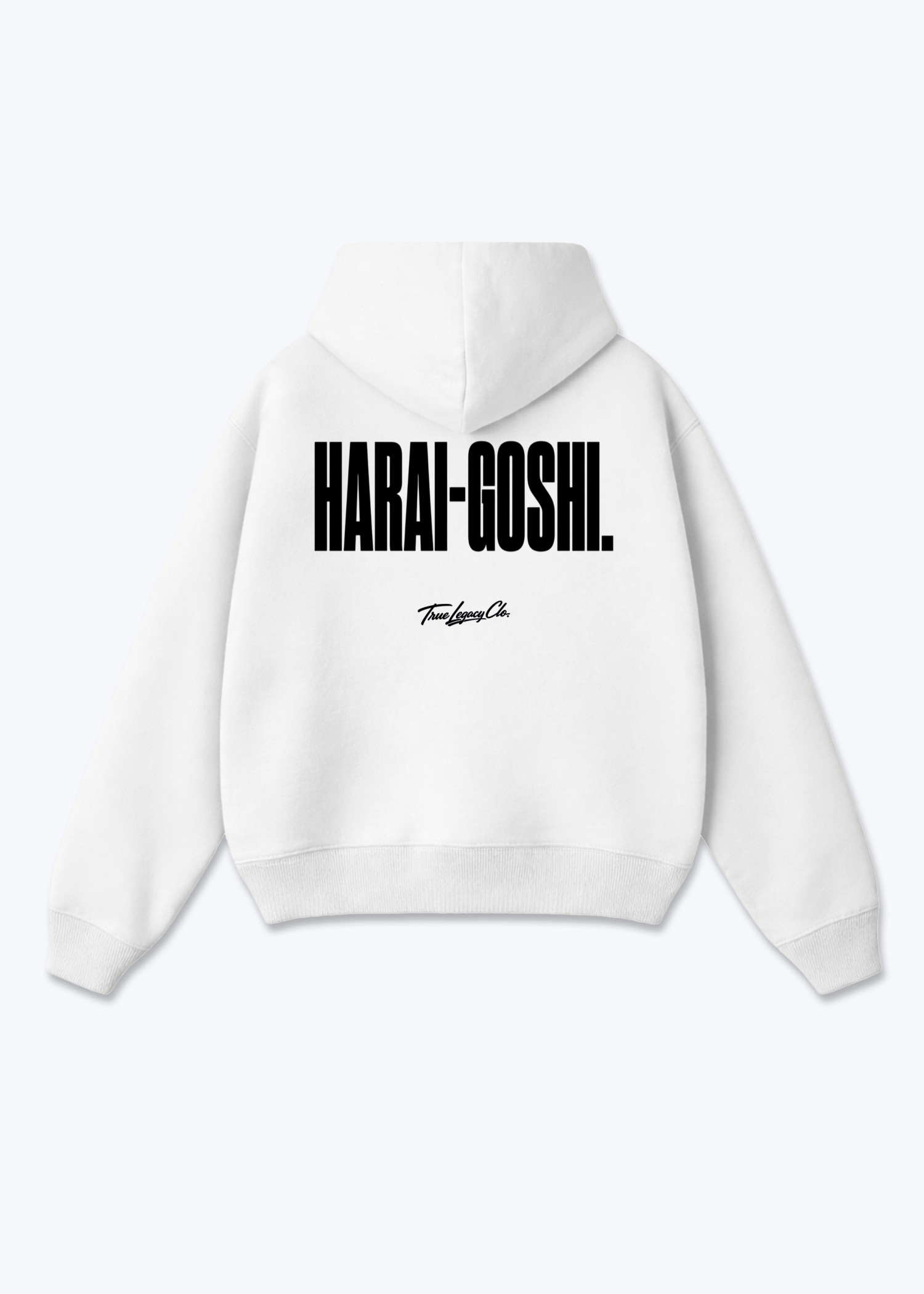 HARAI GOSHI - Oversized Hoodie - White Back (Designed)