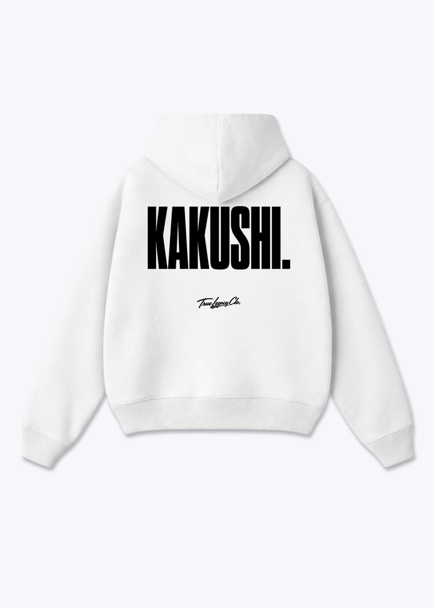 KAKUSHI - Oversized Hoodie - White Back (Designed)