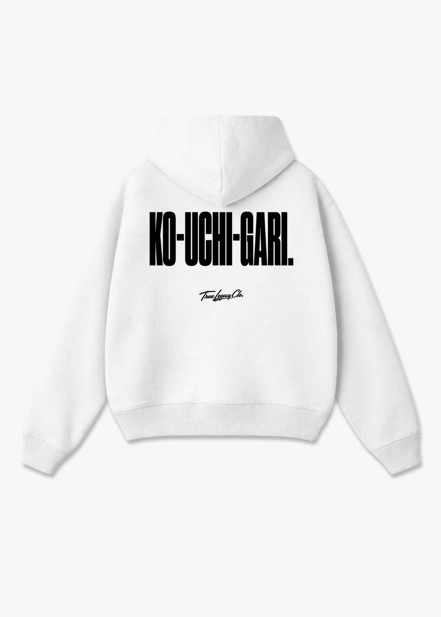 KO-UCHI-GARI - Oversized Hoodie - White Back (Designed)