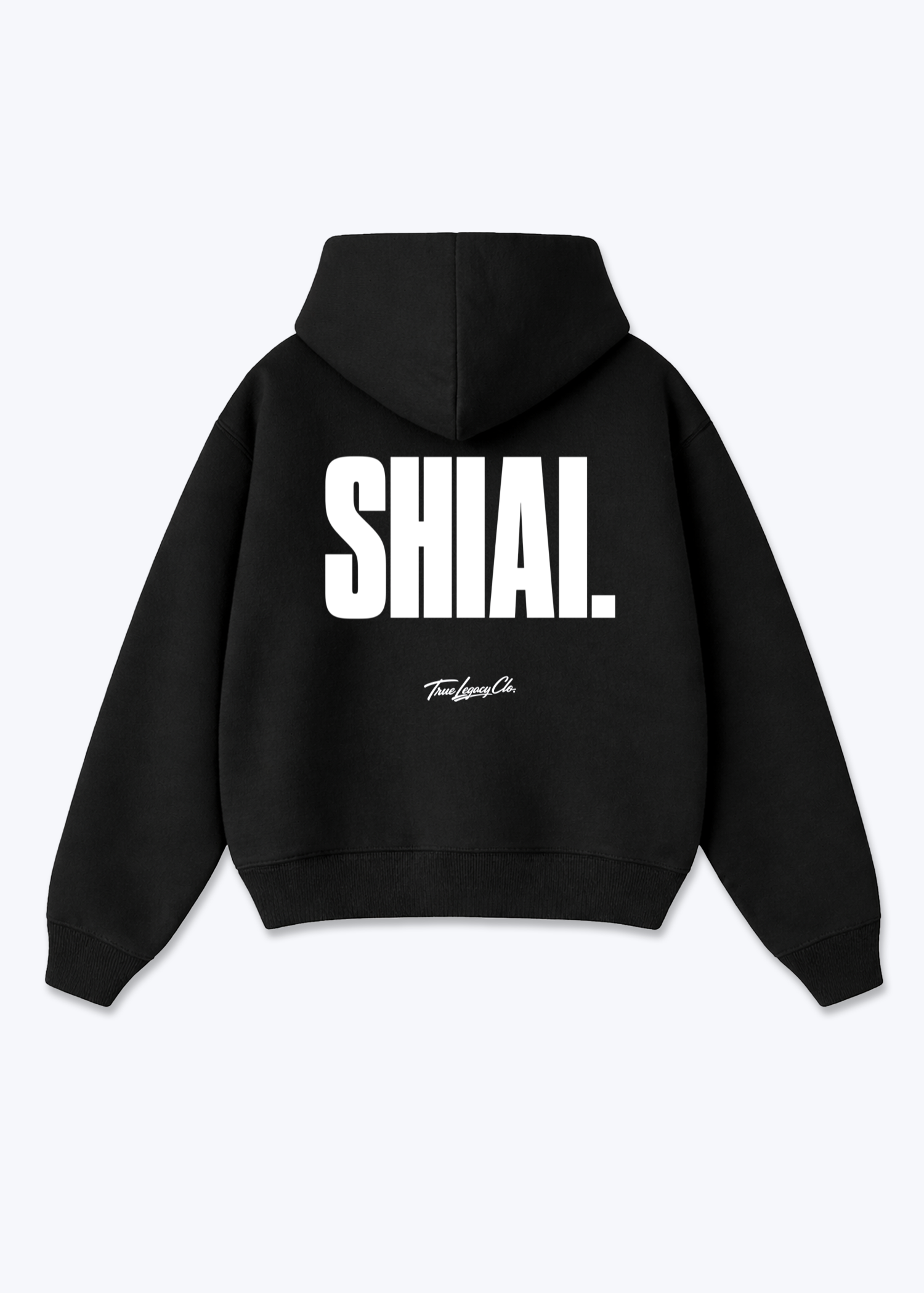 SHIAI - Oversized Hoodie - Black Back (Designed)
