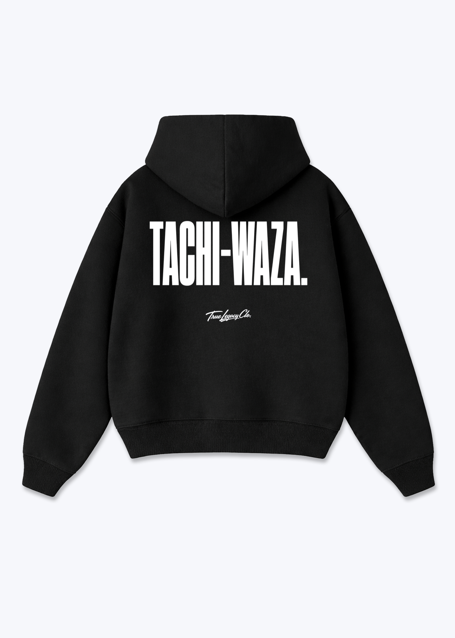 TACHI-WAZA - Oversized Hoodie - Black Back (Designed)
