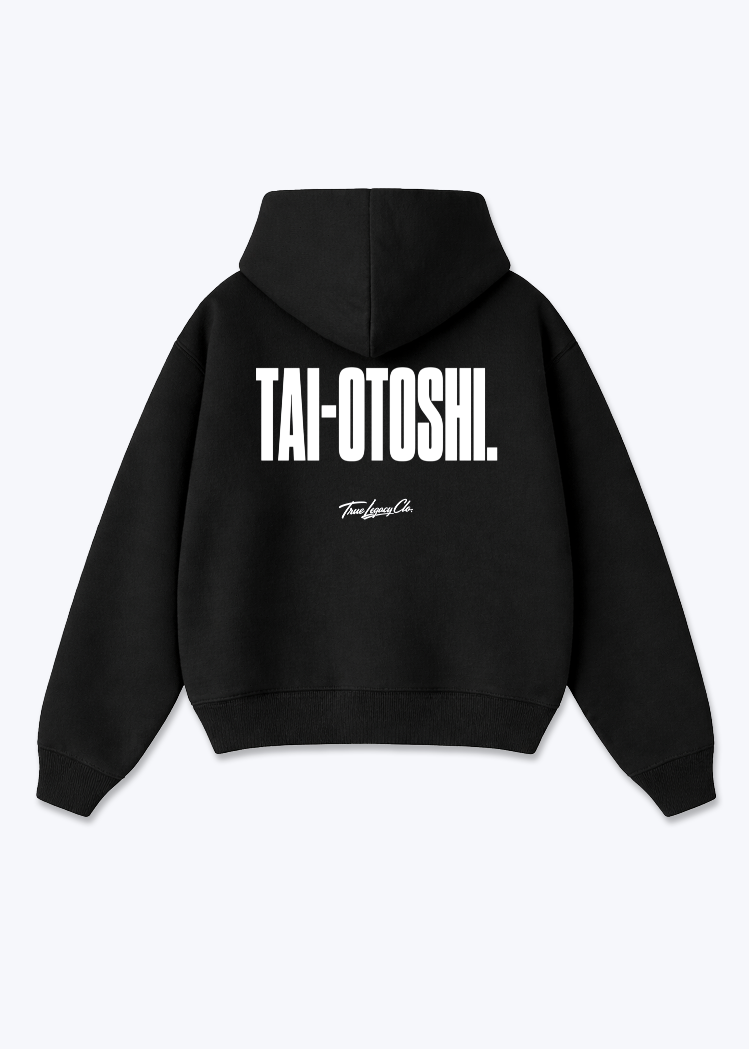 TAI-OTOSHI - Oversized Hoodie - Black Back (Designed)