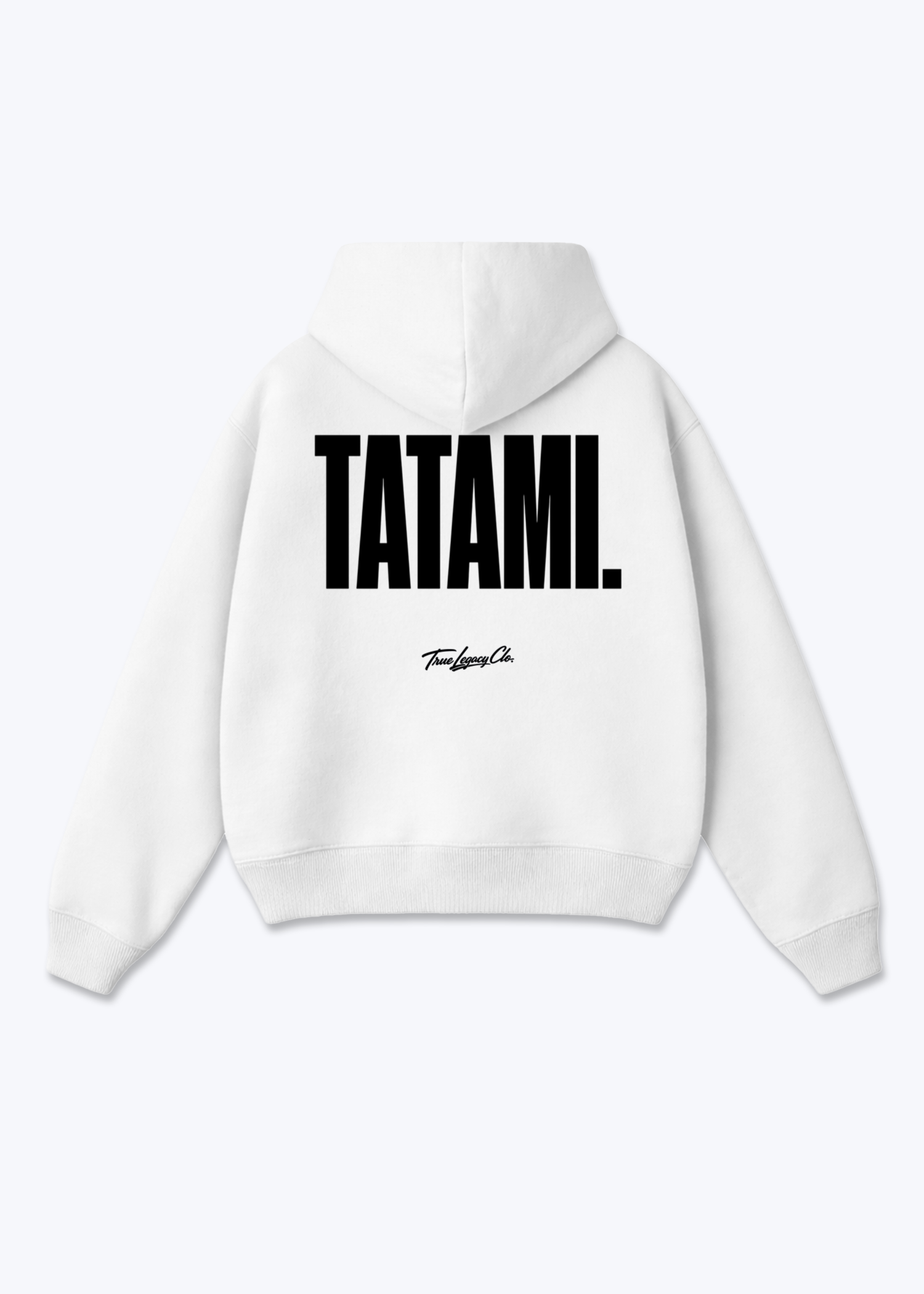 TATAMI - Oversized Hoodie - White Back (Designed)