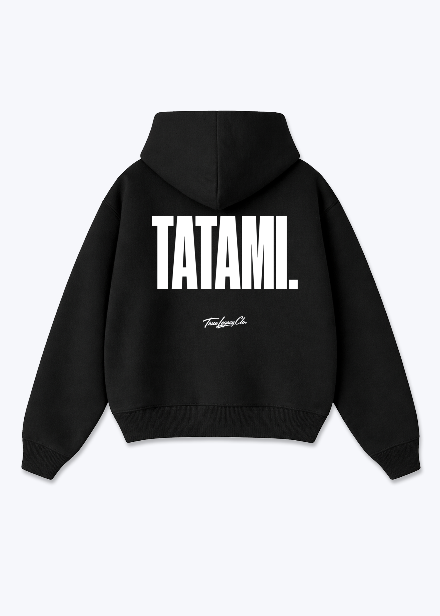 TATAMI - Oversized Hoodie - Black Back (Designed)