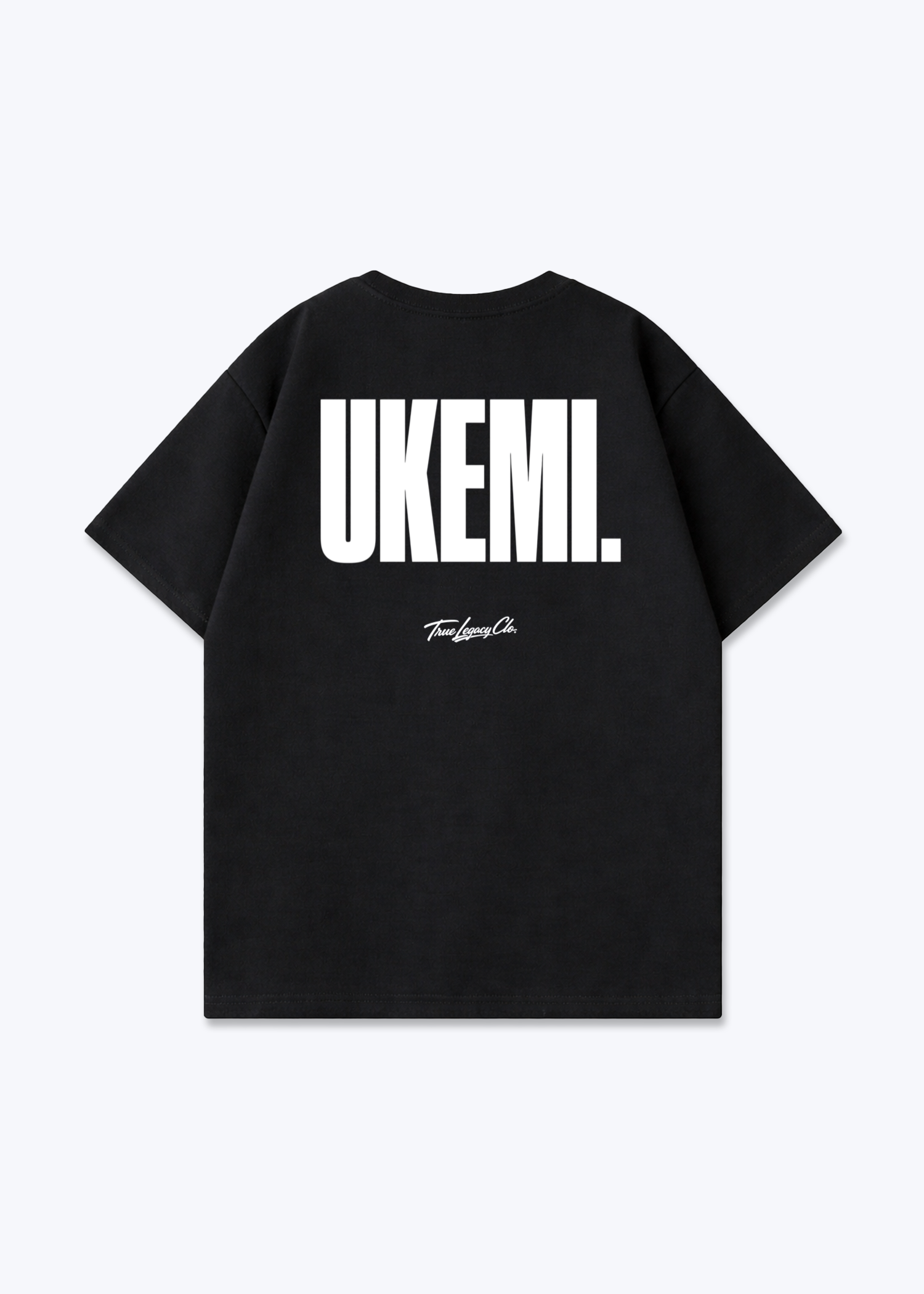 UKEMI - Oversized Shirt - Black Back (Designed)