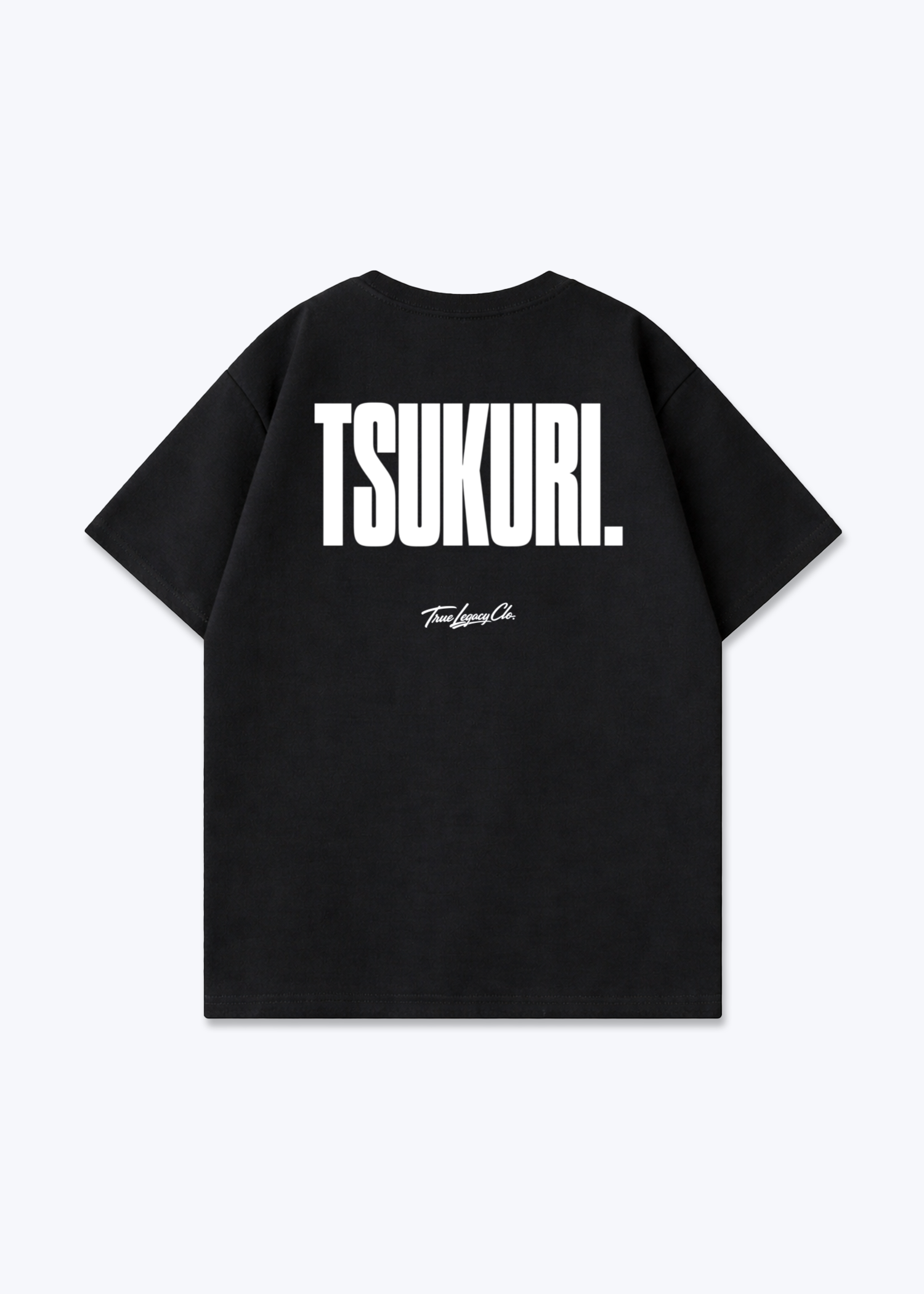 TSUKURI - Oversized Shirt - Black Back (Designed)