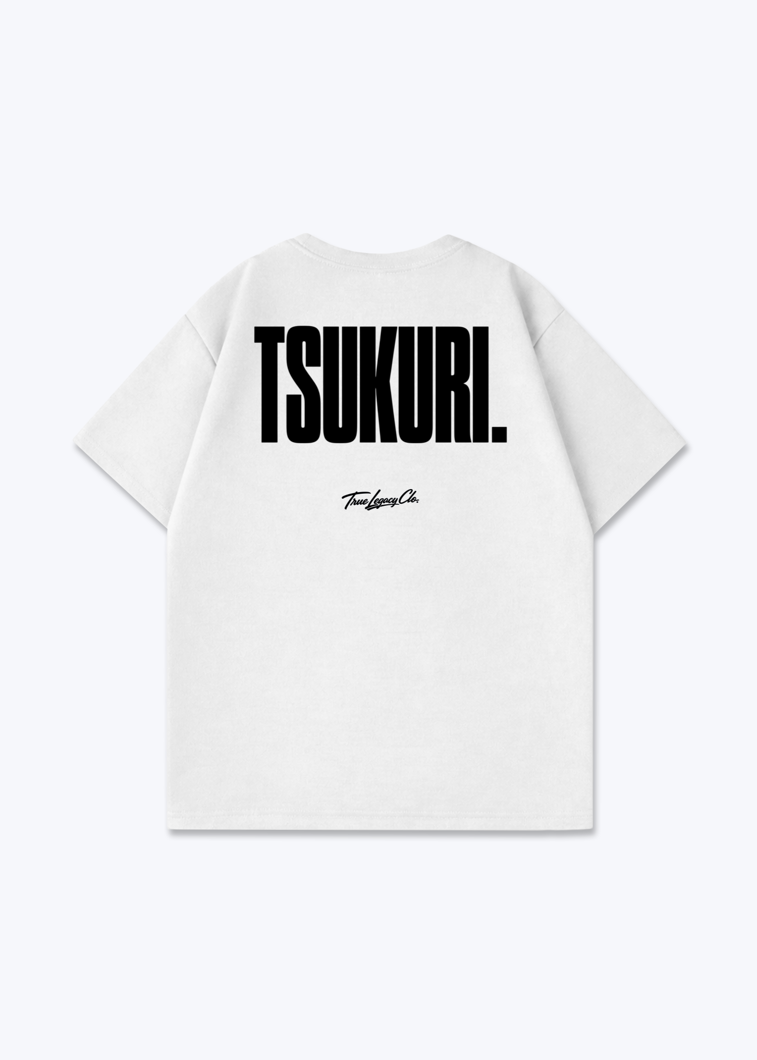 TSUKURI - Oversized Shirt - White Back (Designed)