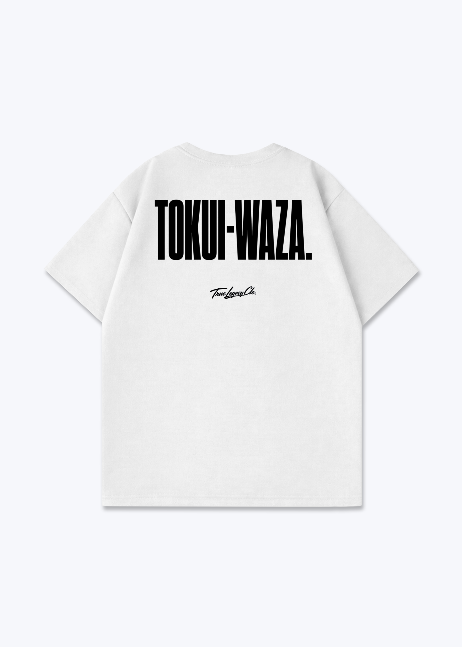 TOKUI-WAZA - Oversized Shirt - White Back (Designed)