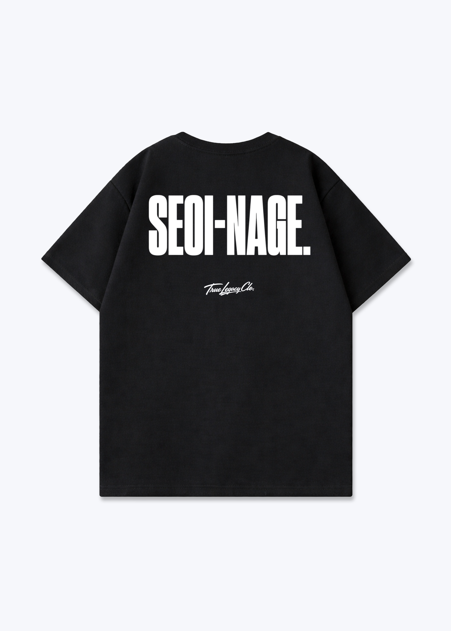 SEOI-NAGE - Oversized Shirt - Black Back (Designed)