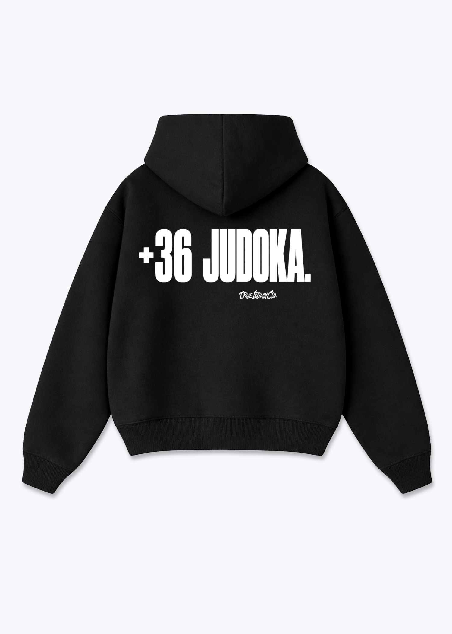 '+36 JUDOKA (HU) - Oversized Hoodie - Black Back (Designed)