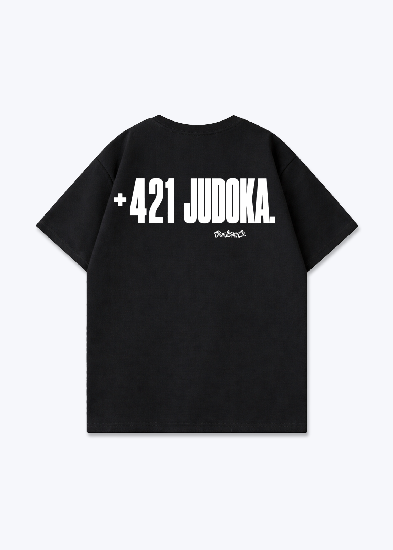 '+421 JUDOKA (SK) - Oversized Shirt - Black Back (Designed)