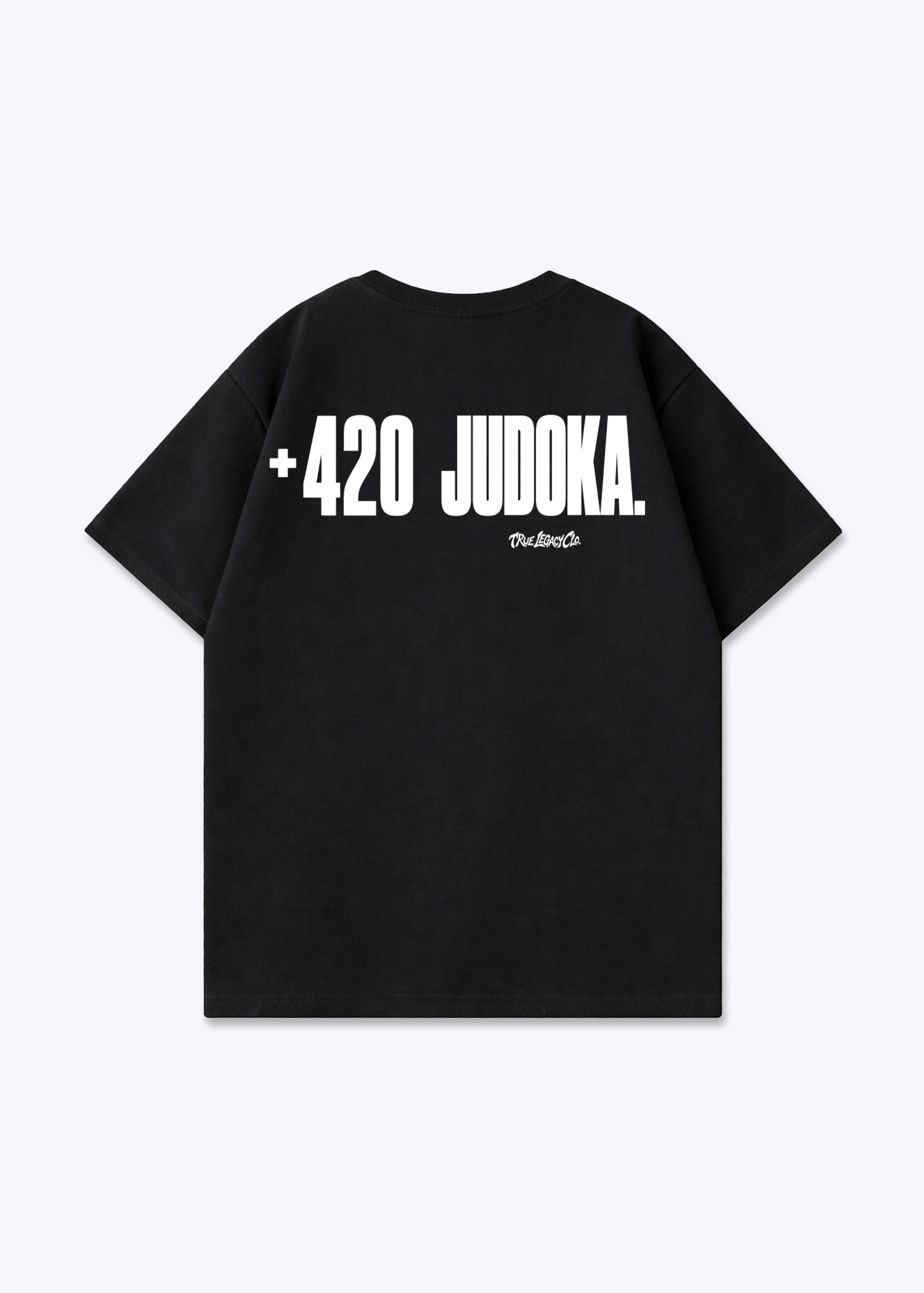 '+420 JUDOKA (CZ) - Oversized Shirt - Black Back (Designed)
