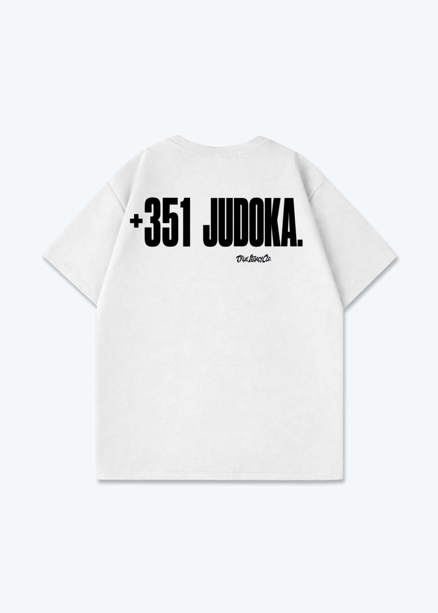 '+351 JUDOKA (PT) - Oversized Shirt - White Back (Designed)