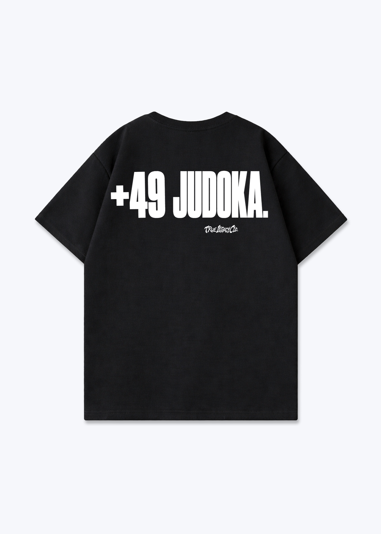 '+49 JUDOKA (DE) - Oversized Shirt - Black Back (Designed)