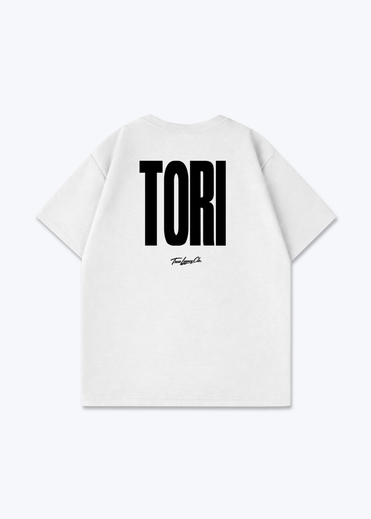 TORI - Oversized Shirt - White Back (Designed)