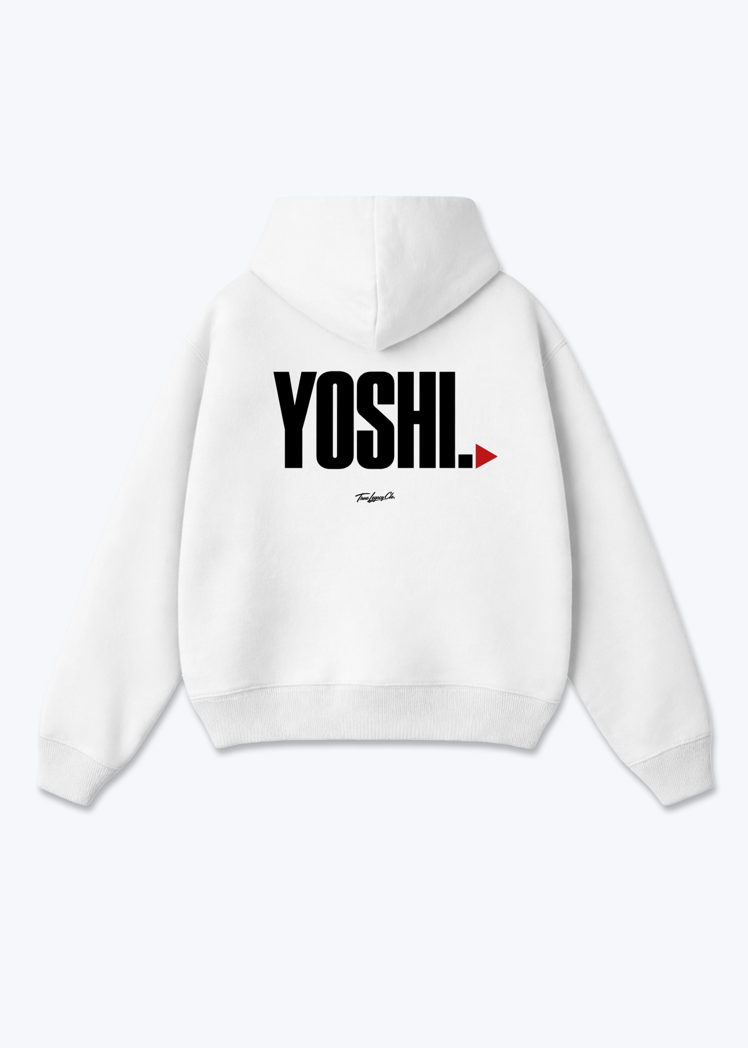YOSHI - Oversized Hoodie - White Back (Designed)