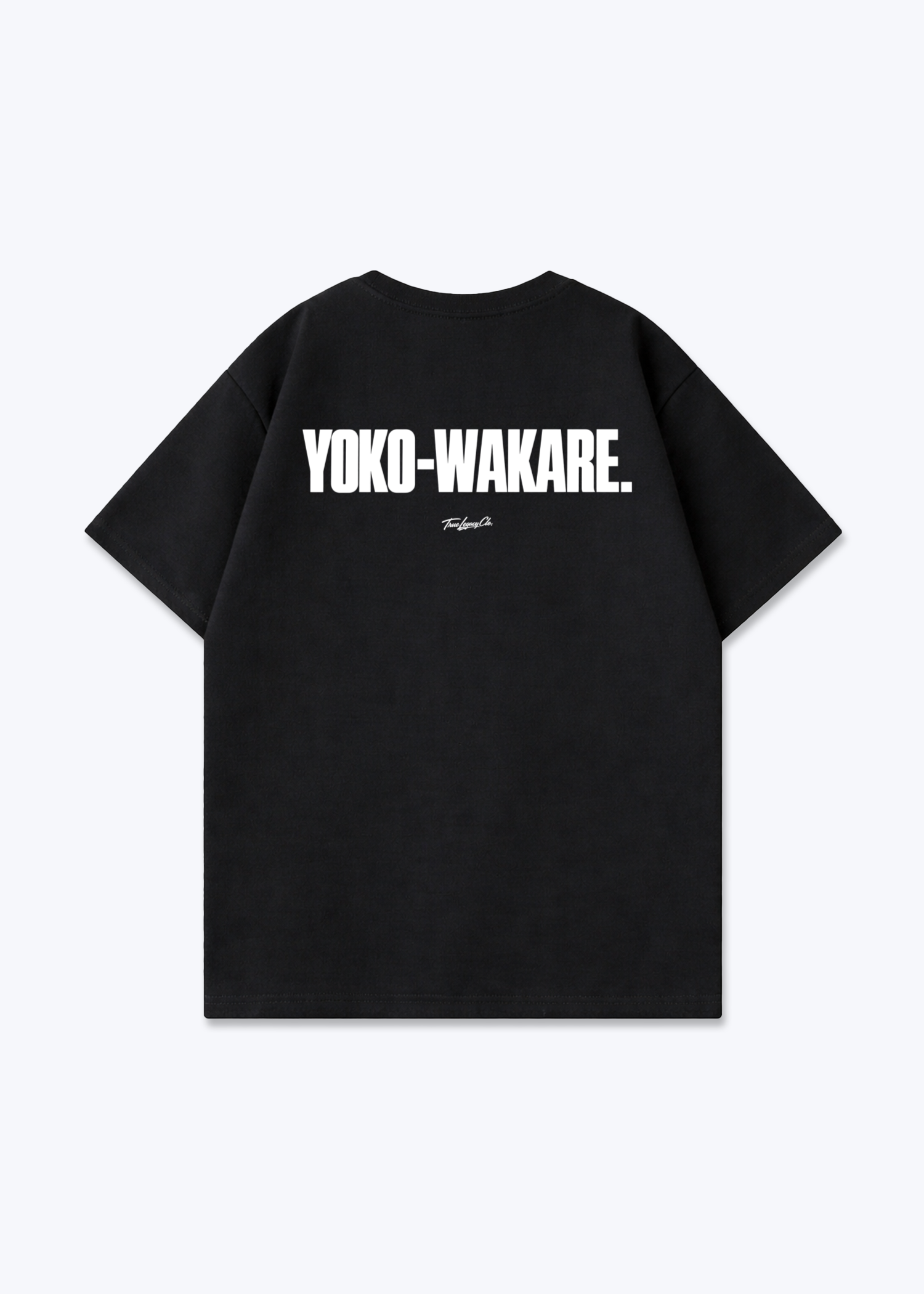 YOKO-WAKARE - Oversized Shirt - Black Back (Designed)