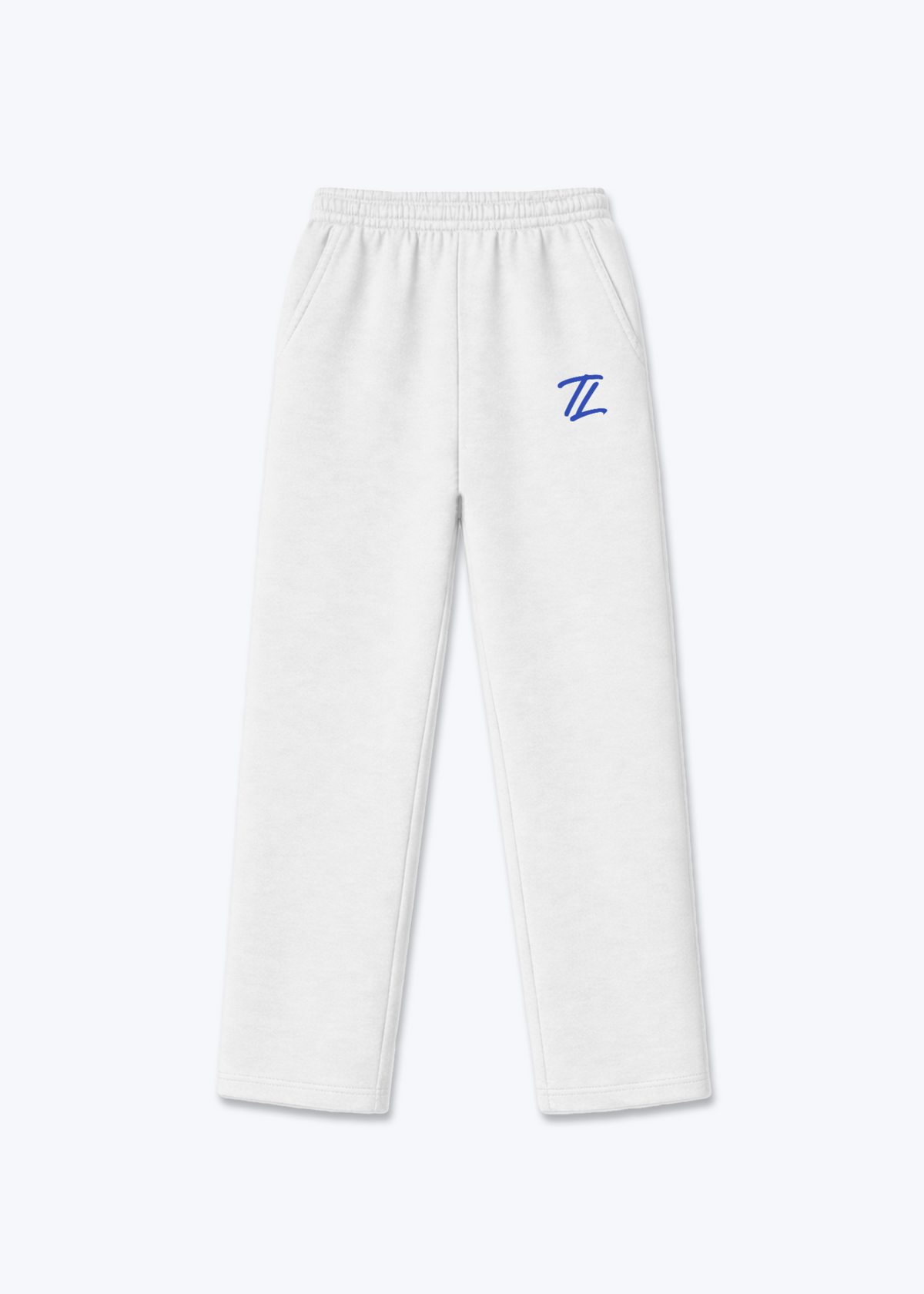 TL - Trackpants - White Front (Designed)