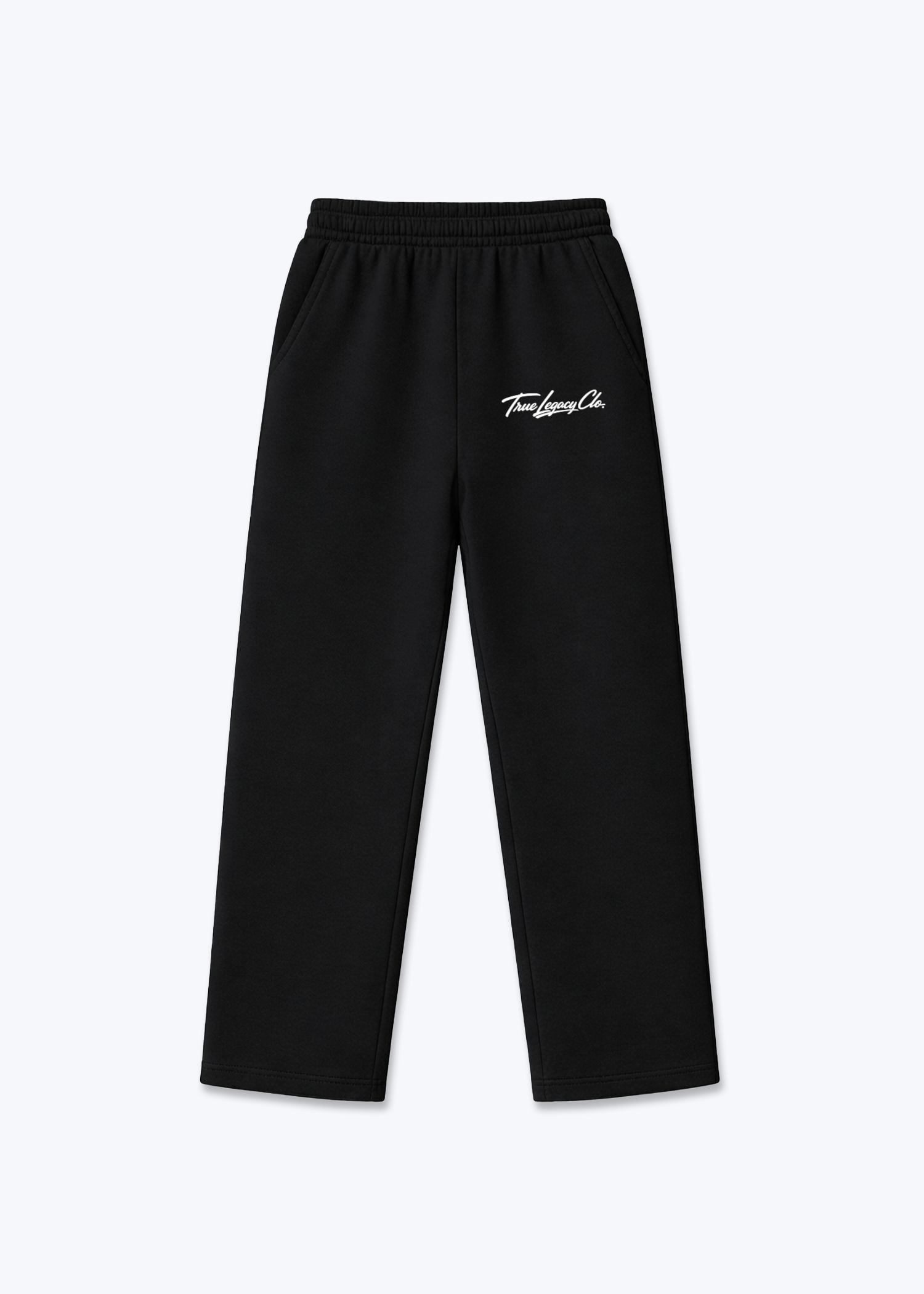 TRUE LEGACY CLO. (ORIGINAL) - Trackpants - Black Front (Designed)