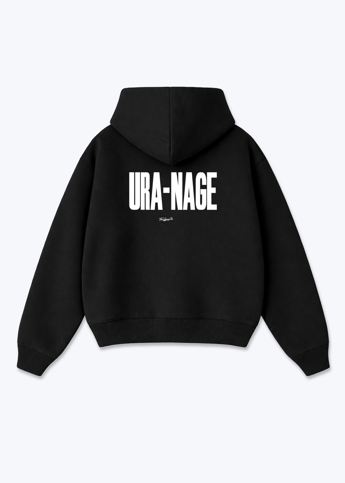 URA-NAGE - Oversized Hoodie - Black Back (Designed)