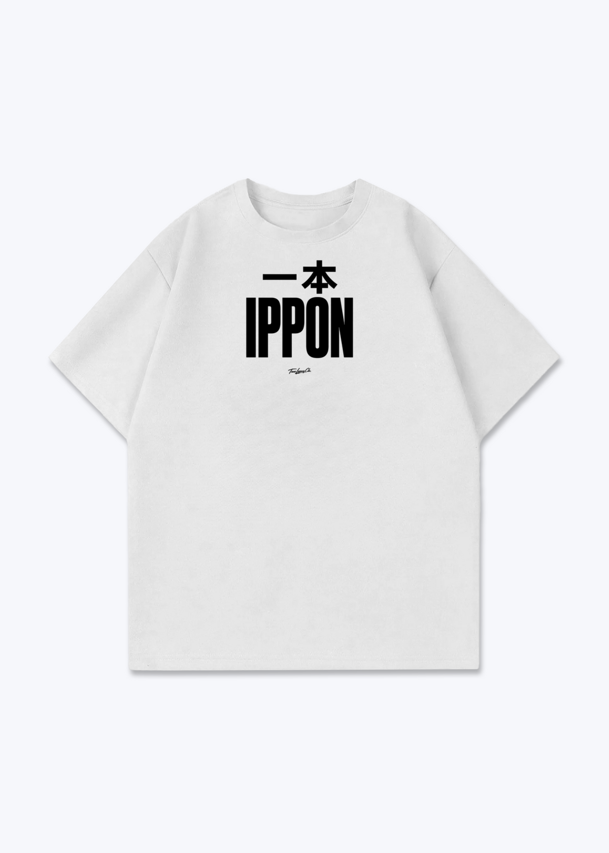 IPPON | CLASSIC - Oversized Shirt - White Front (Designed)