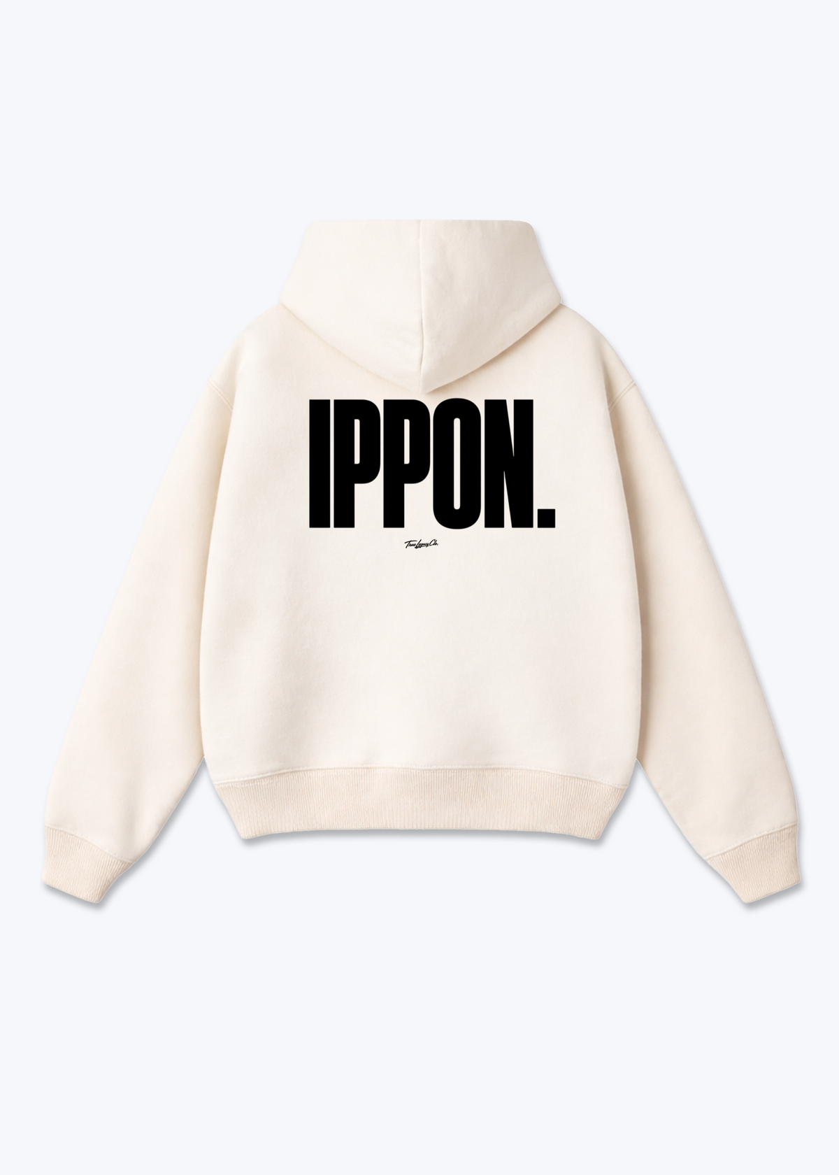 IPPON. - Oversized Hoodie - Beige Back (Designed)