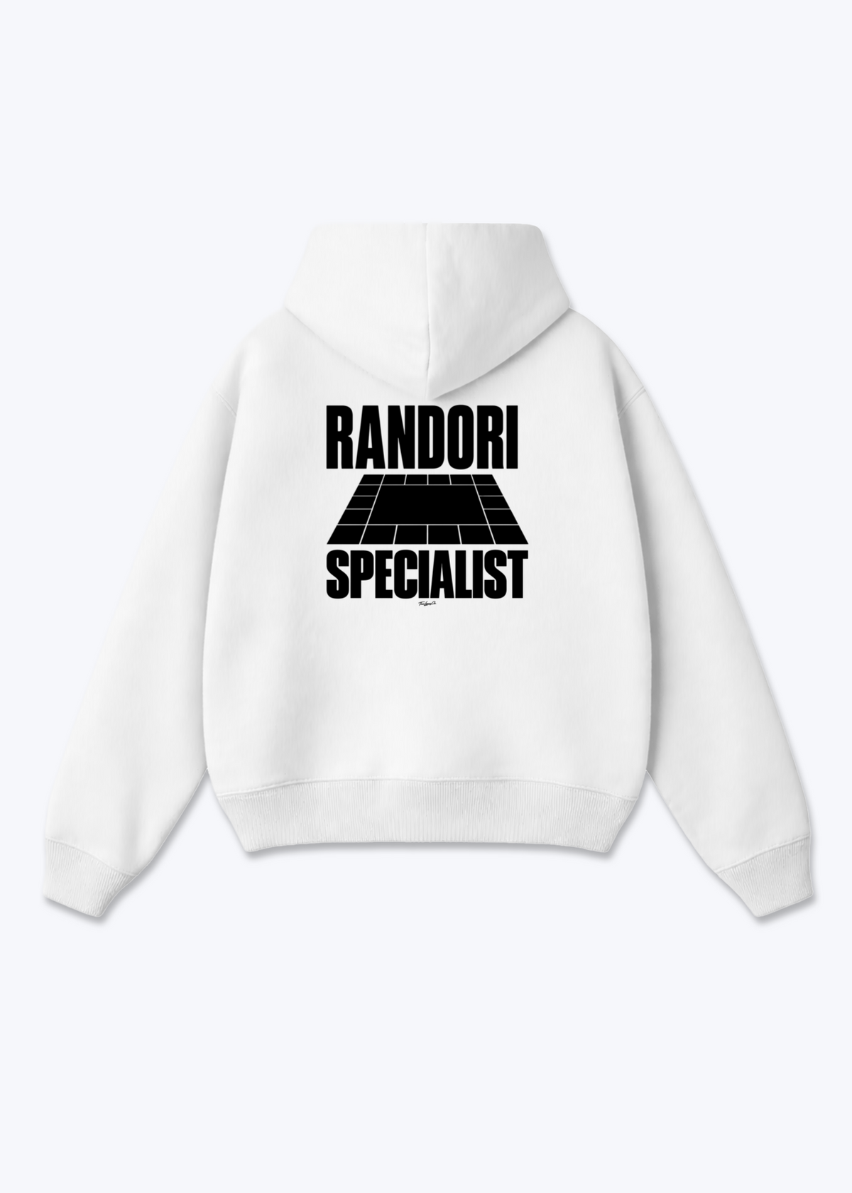 RANDORI SPECIALIST (TATAMI) - Oversized Hoodie - White Back (Designed)