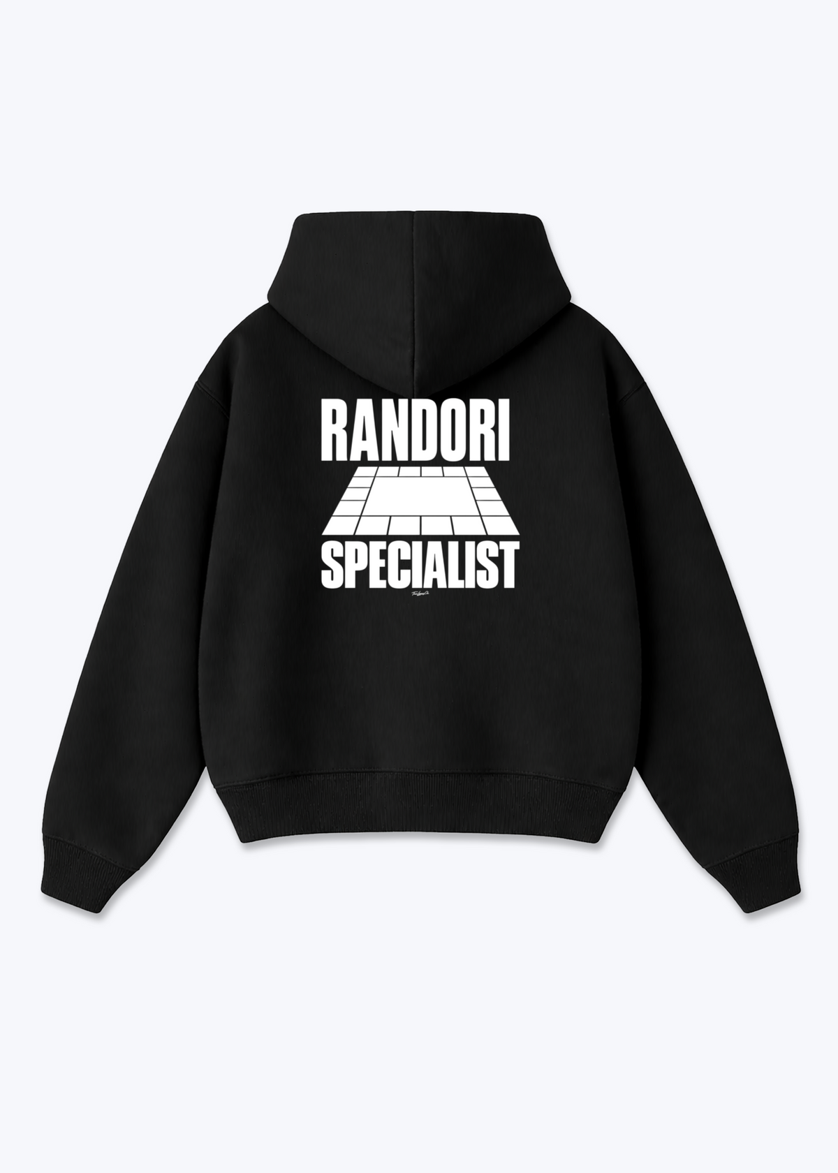RANDORI SPECIALIST (TATAMI) - Oversized Hoodie - Black Back (Designed)