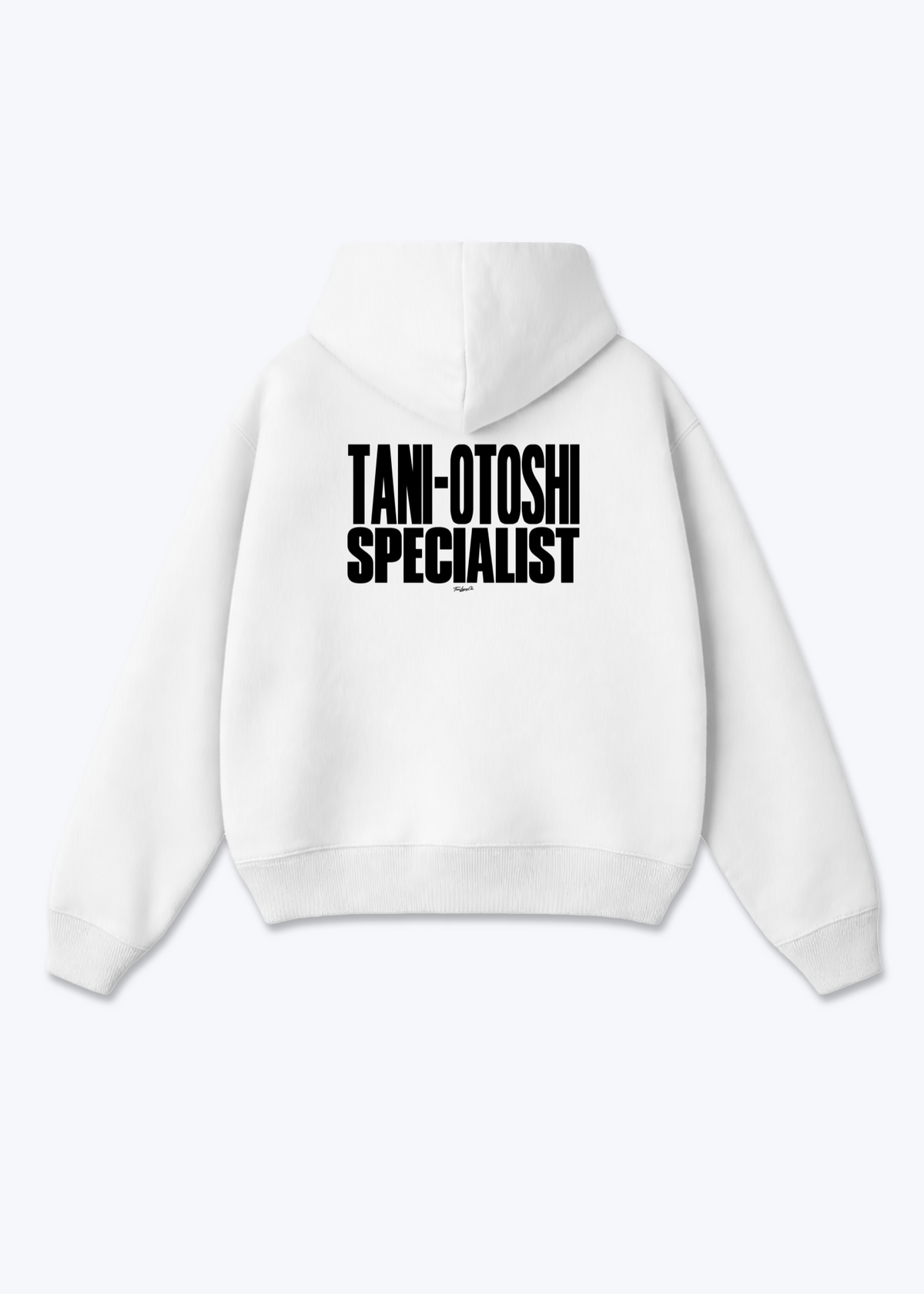 TANI-OTOSHI SPECIALIST - Oversized Hoodie - White Back (Designed)