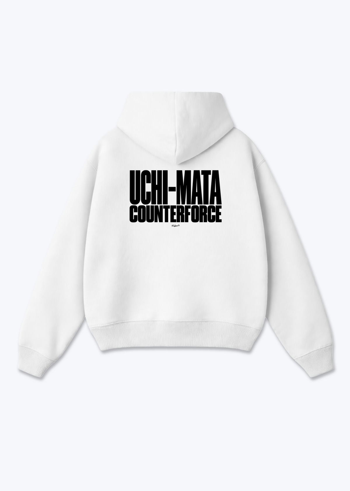 UCHI-MATA COUNTERFORCE - Oversized Hoodie - White Back (Designed)