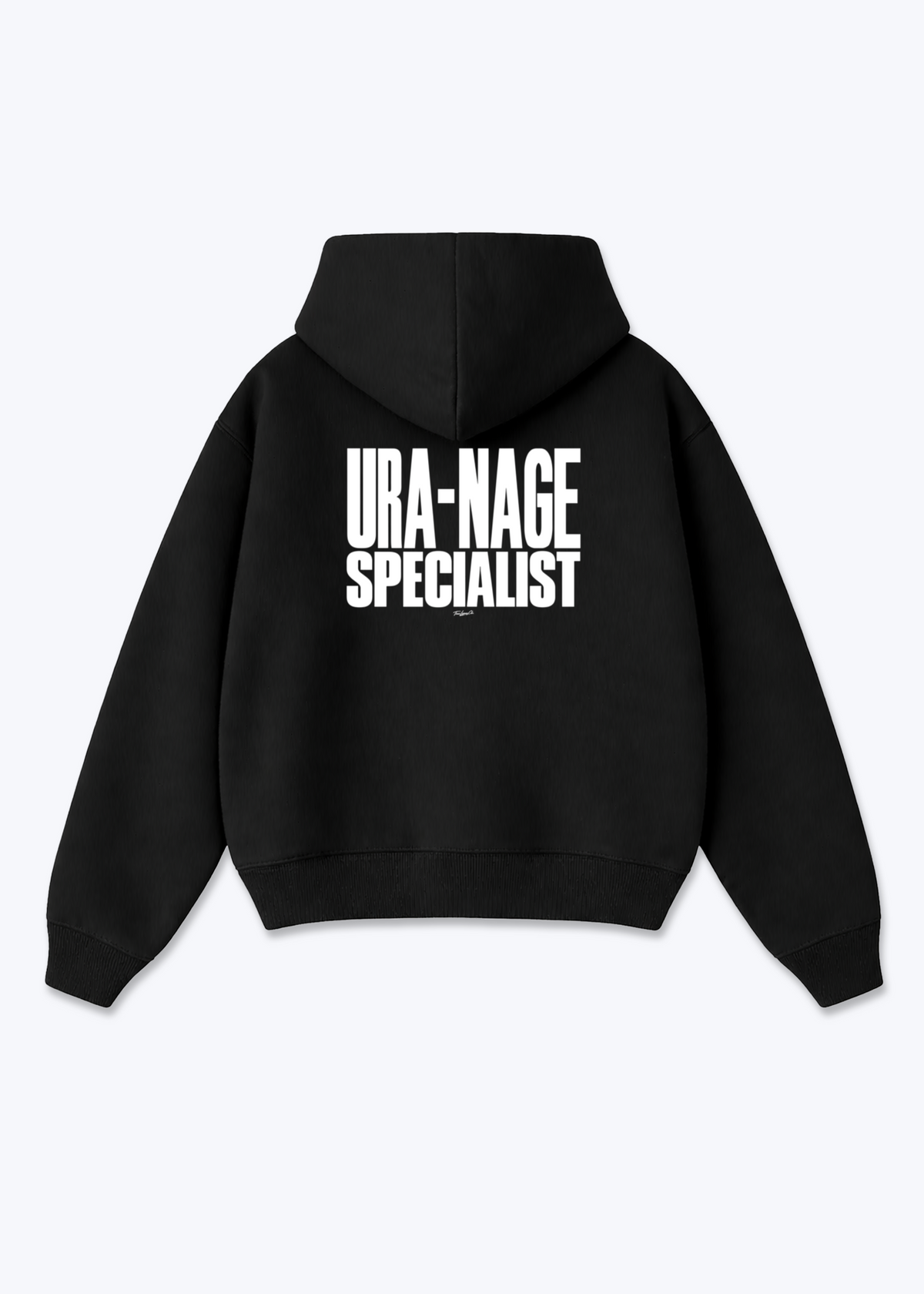 URA-NAGE SPECIALIST - Oversized Hoodie - Black Back (Designed)