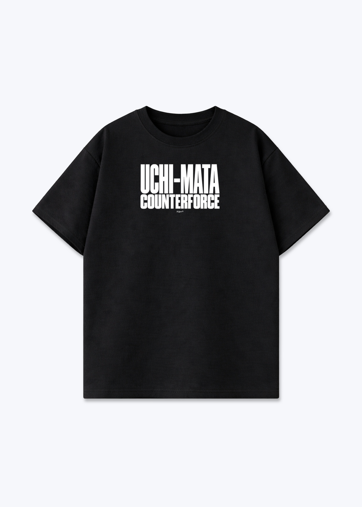 UCHI-MATA COUNTERFORCE - Oversized Shirt - Black Front (Designed)
