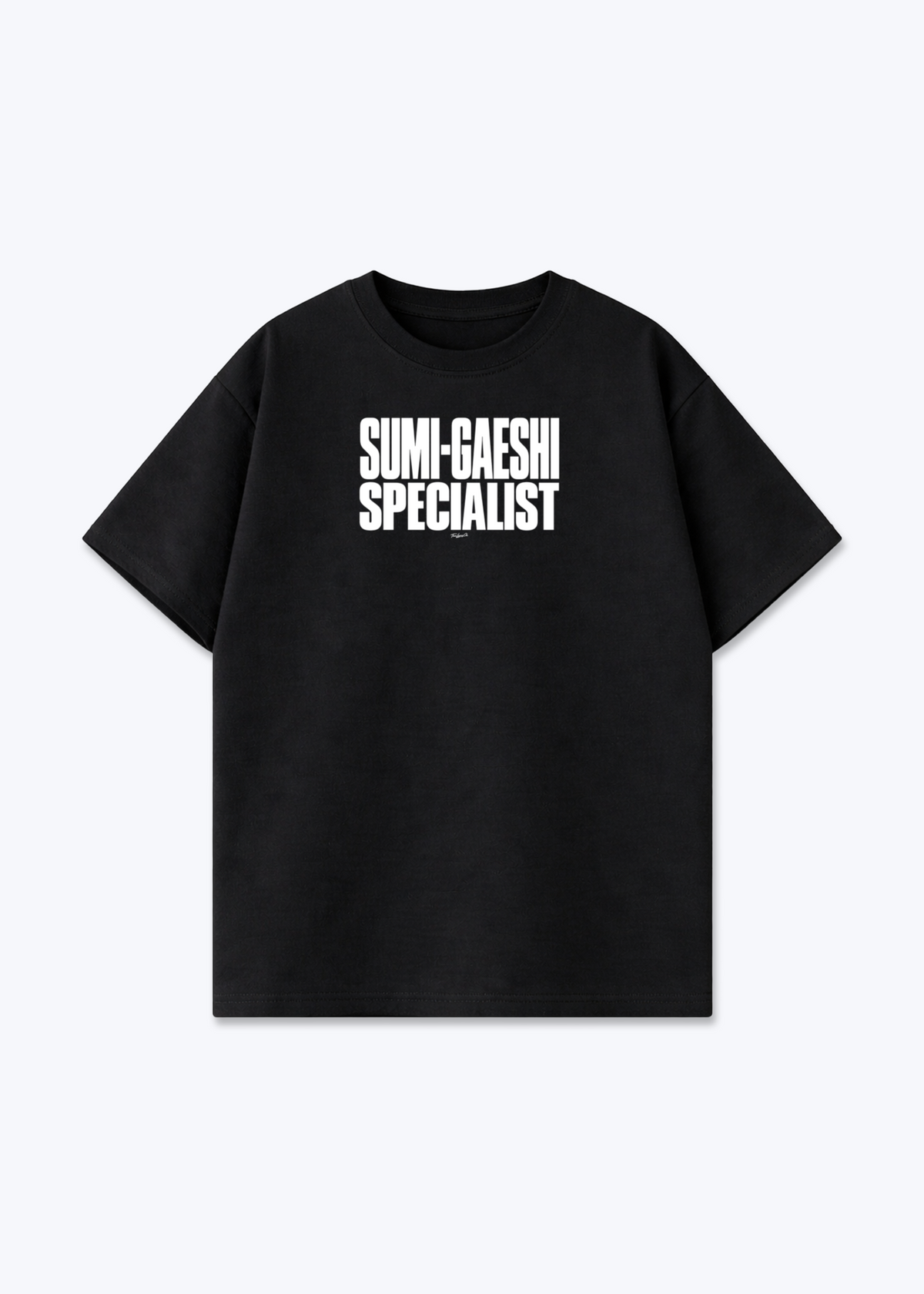 SUMI-GAESHI SPECIALIST - Oversized Shirt - Black Front (Designed)