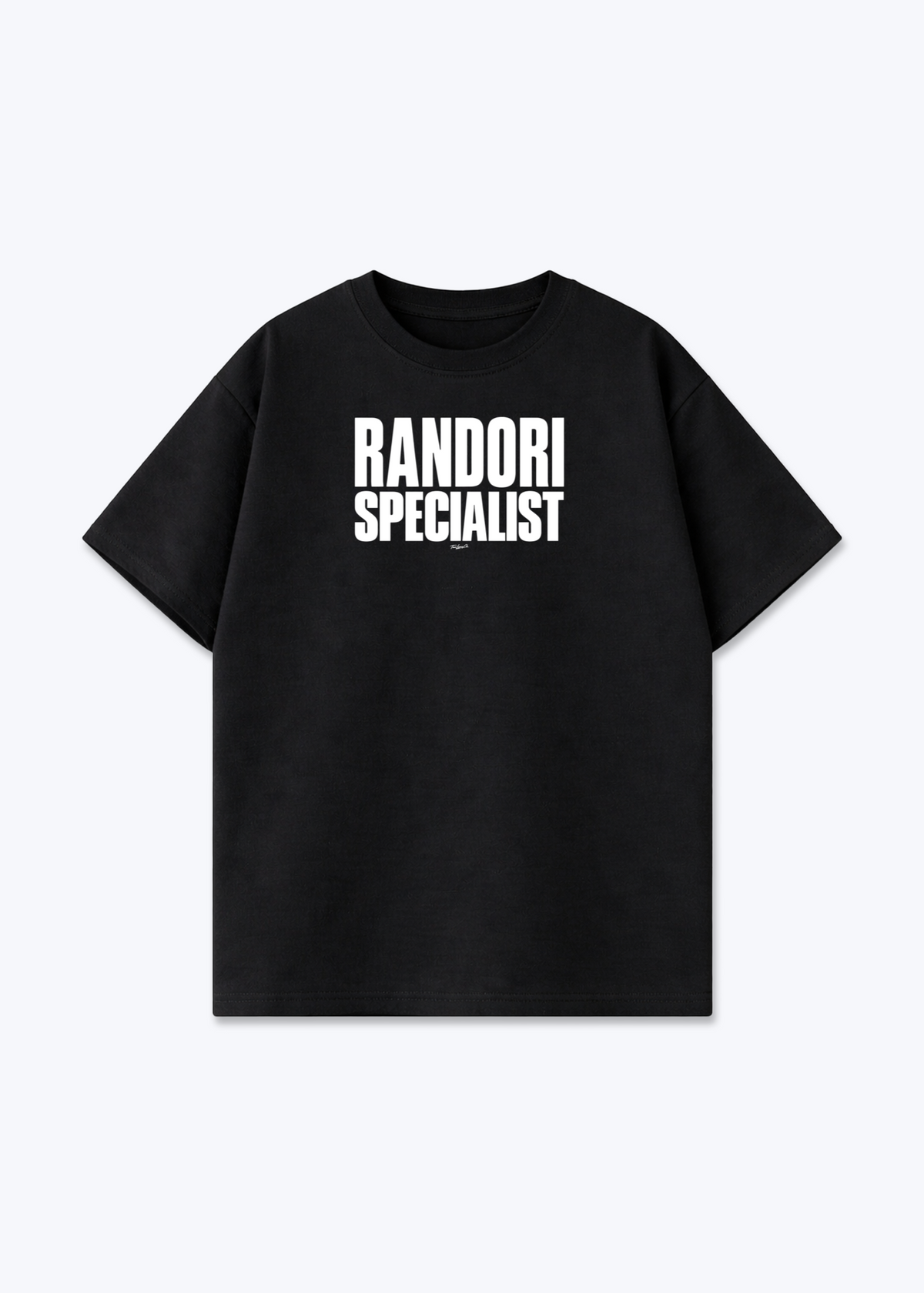 RANDORI SPECIALIST - Oversized Shirt - Black Front (Designed)