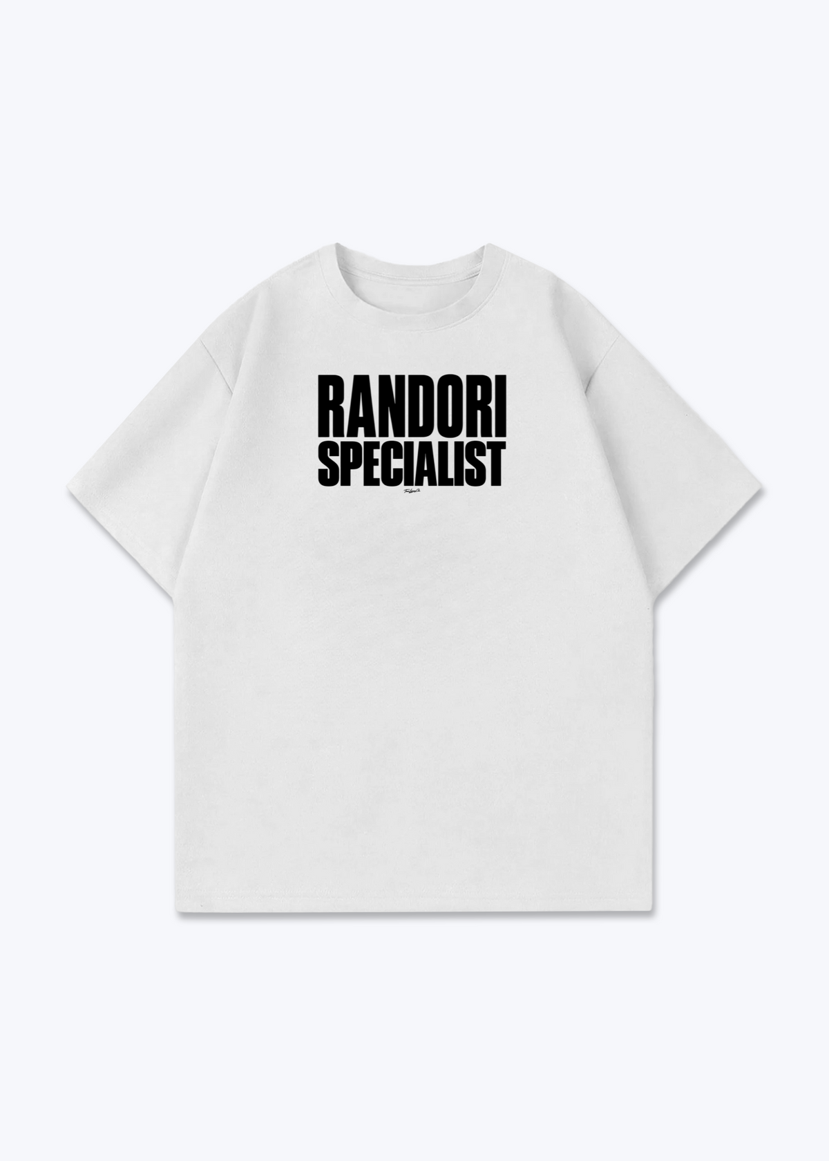RANDORI SPECIALIST - Oversized Shirt - White Front (Designed)