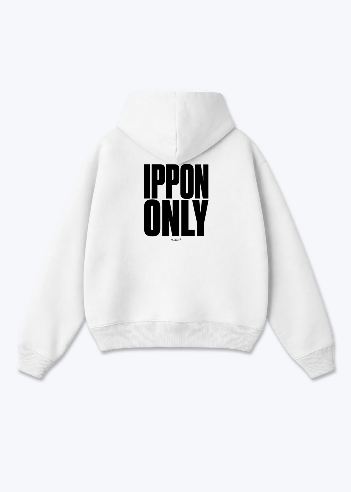 IPPON ONLY - Oversized Hoodie - White Back (Designed)