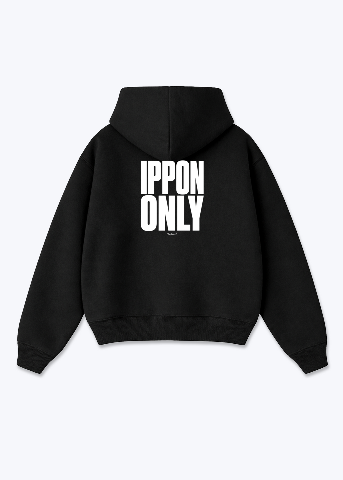IPPON ONLY - Oversized Hoodie - Black Back (Designed)