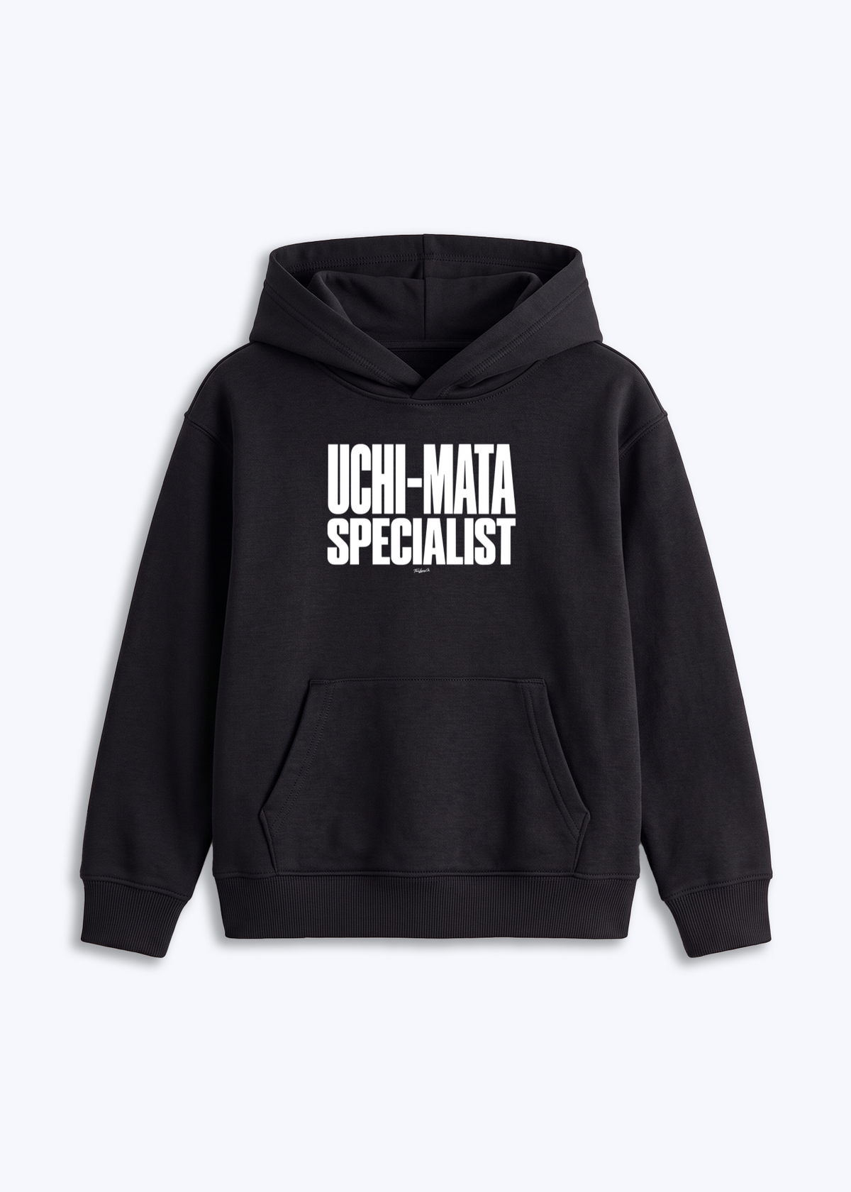 UCHI-MATA SPECIALIST - Kids Hoodie - Schwarz Front (Designed)