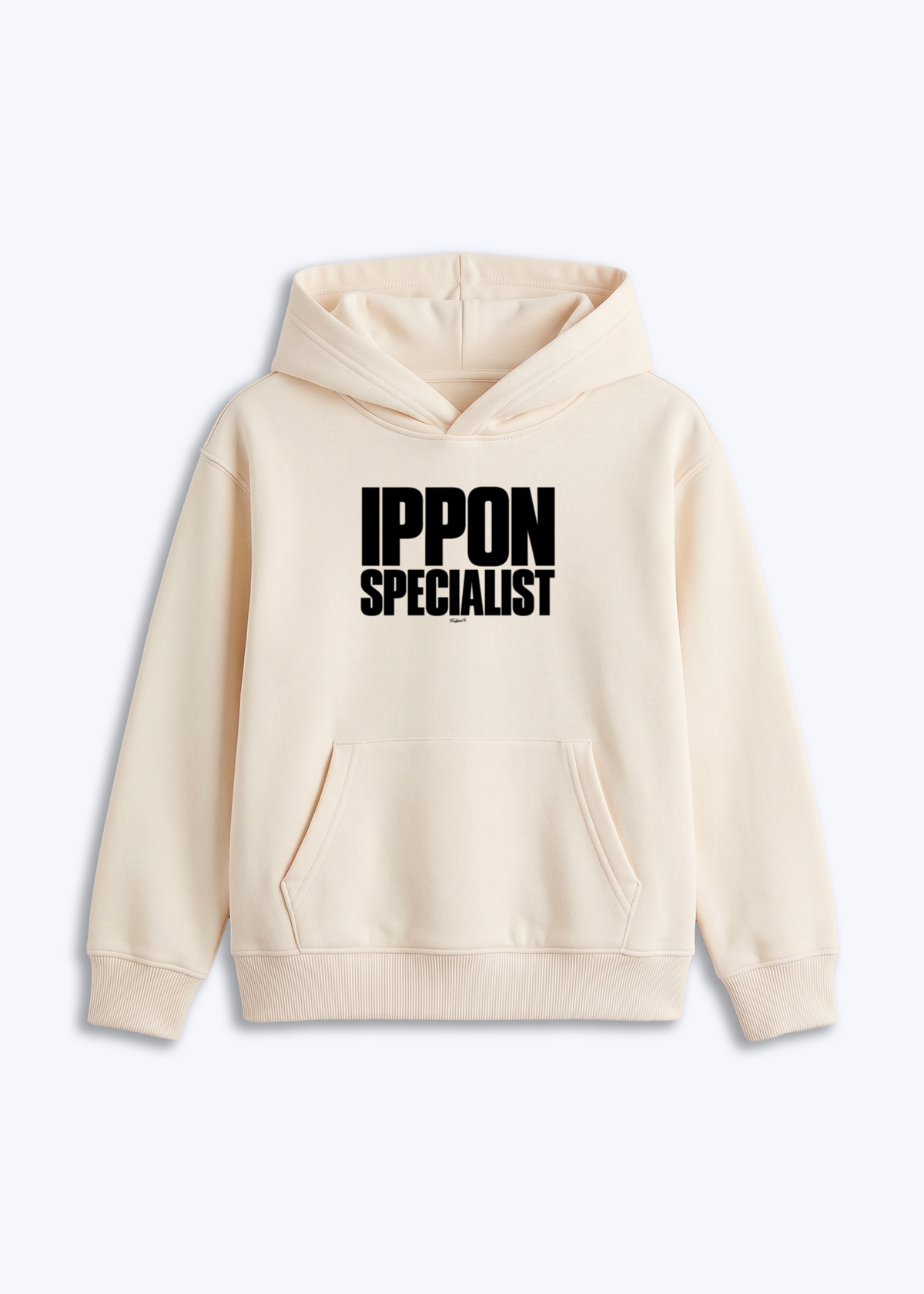 IPPON SPECIALIST - Kids Hoodie - Beige Front (Designed)